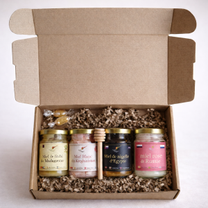 Coffret miel – 4 x 100gr