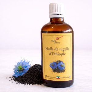 Huile de nigelle filtrée d&rsquo;Ethiopie – 100ml