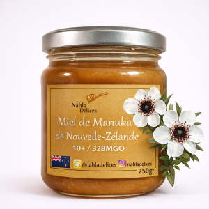 Miel de Manuka de Nouvelle Zélande – 250gr